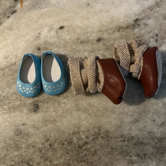 Other - American girl Blue and Brown Shoes